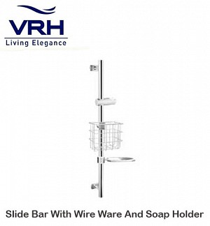 Vrh Slide Bar With Wire Ware And Soap Holder (FJVHP-00066S)